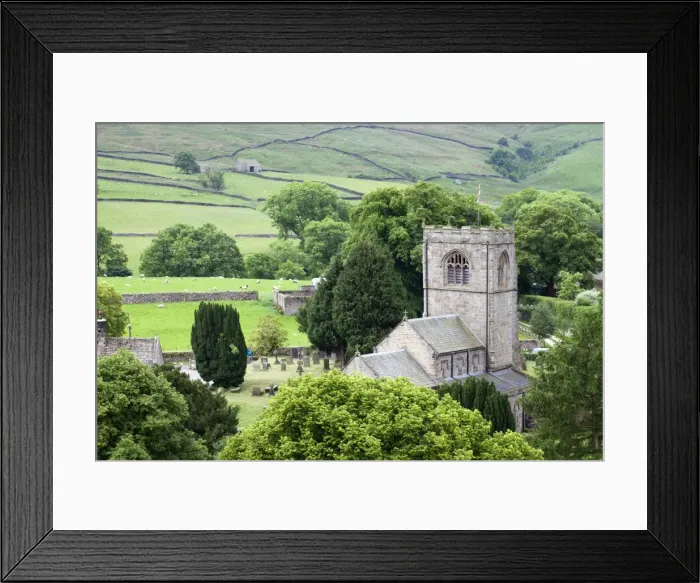 Framed Print : St. Wilfrids Church in the village of Burnsall in Wharfedale, Yorkshire Dales, Yorkshire, England, United Kingdom, Europe Framed Print : St. Wilfrids Church in the village of Burnsall in Wharfedale, Yorkshire Dales, Yorkshire, England, United Kingdom, Europe