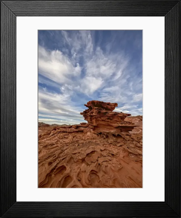 Framed Print : Red sandstone with three-dimensional erosion forms, Gold Butte, Nevada, United States of America, North America Framed Print : Red sandstone with three-dimensional erosion forms, Gold Butte, Nevada, United States of America, North America