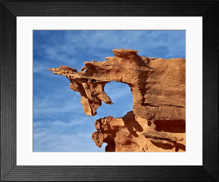 Framed Print : Red sandstone finger, Gold Butte, Nevada, United States of America, North America Framed Print : Red sandstone finger, Gold Butte, Nevada, United States of America, North America