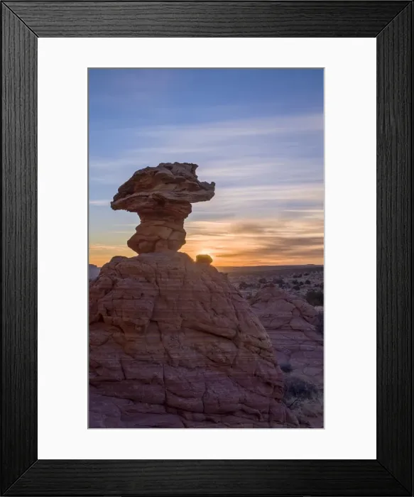 Framed Print : Sandstone formations at first light, Coyote Buttes Wilderness, Vermilion Cliffs National Monument, Arizona, United States of America, North America Framed Print : Sandstone formations at first light, Coyote Buttes Wilderness, Vermilion Cliffs National Monument, Arizona, United States of America, North America