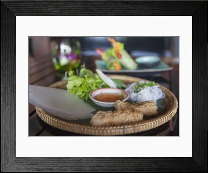 Framed Print : Crispy spring rolls, Da Nang, Vietnam, Indochina, Southeast Asia, Asia Framed Print : Crispy spring rolls, Da Nang, Vietnam, Indochina, Southeast Asia, Asia