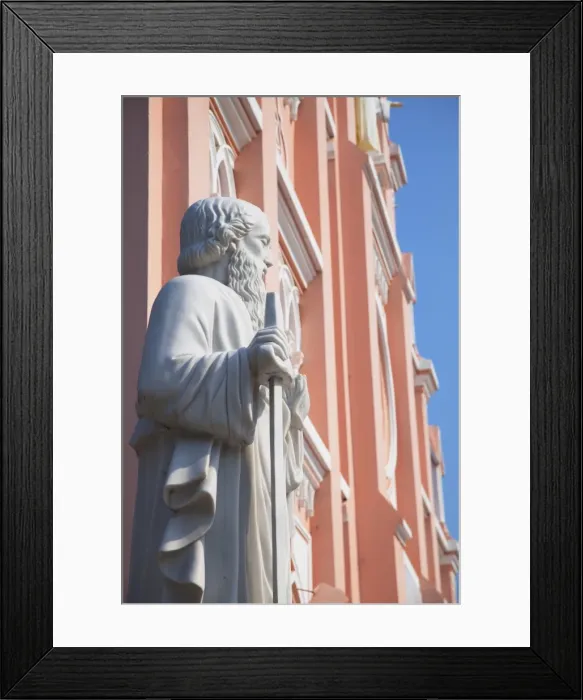 Framed Print : Statue at Da Nang Cathedral, Da Nang, Vietnam, Indochina, Southeast Asia, Asia Framed Print : Statue at Da Nang Cathedral, Da Nang, Vietnam, Indochina, Southeast Asia, Asia