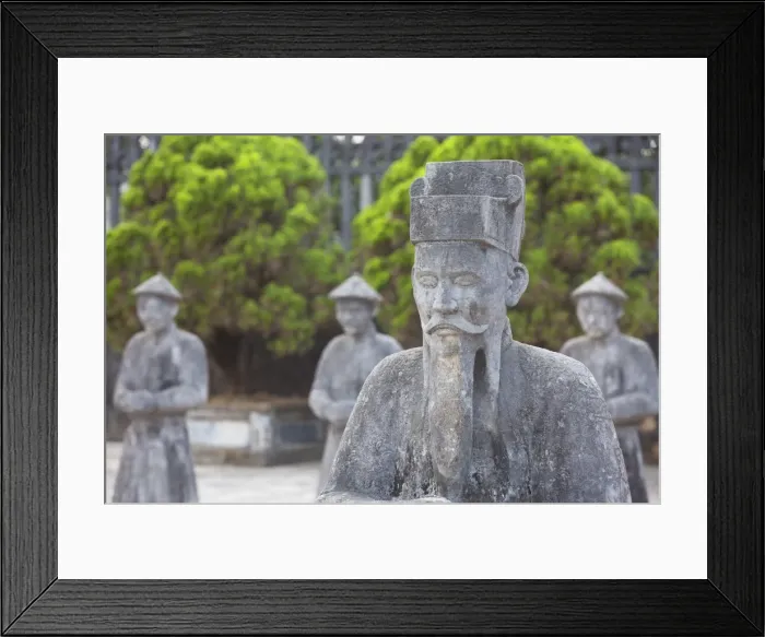 Framed Print : Statues at Tomb of Khai Dinh (UNESCO World Heritage Site), Hue, Thua Thien-Hue, Vietnam Framed Print : Statues at Tomb of Khai Dinh (UNESCO World Heritage Site), Hue, Thua Thien-Hue, Vietnam