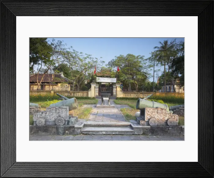 Framed Print : Cannons at Fine Arts Museum, Citadel, Hue, Thua Thien-Hue, Vietnam, Indochina, Southeast Asia, Asia Framed Print : Cannons at Fine Arts Museum, Citadel, Hue, Thua Thien-Hue, Vietnam, Indochina, Southeast Asia, Asia