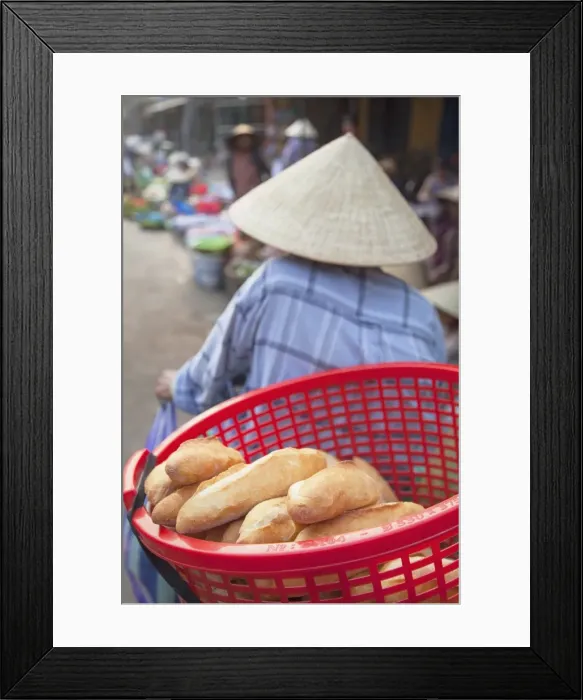 Framed Print : Women selling vegetables at market, Hoi An, Quang Nam, Vietnam, Indochina, Southeast Asia, Asia Framed Print : Women selling vegetables at market, Hoi An, Quang Nam, Vietnam, Indochina, Southeast Asia, Asia