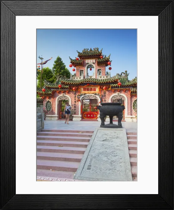 Framed Print : Tourist at Phouc Kien Assembly Hall, Hoi An, UNESCO World Heritage Site, Quang Nam, Vietnam, Indochina, Southeast Asia, Asia Framed Print : Tourist at Phouc Kien Assembly Hall, Hoi An, UNESCO World Heritage Site, Quang Nam, Vietnam, Indochina, Southeast Asia, Asia