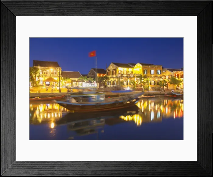 Framed Print : Hoi An at dusk, Hoi An, UNESCO World Heritage Site, Quang Nam, Vietnam, Indochina, Southeast Asia, Asia Framed Print : Hoi An at dusk, Hoi An, UNESCO World Heritage Site, Quang Nam, Vietnam, Indochina, Southeast Asia, Asia