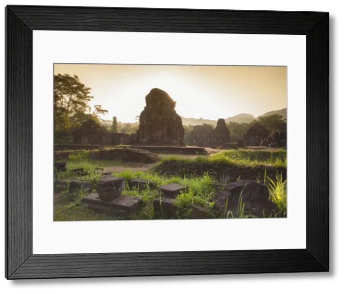 Framed Print : Ruins of My Son Sanctuary, UNESCO World Heritage Site, Hoi An, Quang Nam, Vietnam, Indochina, Southeast Asia, Asia