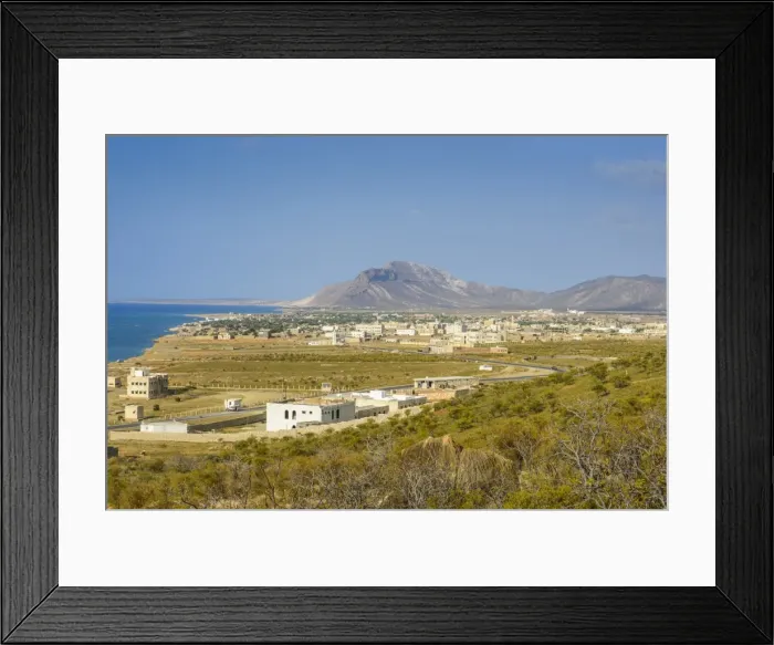 Framed Print : View of Hadibo, capital of the island of Socotra, UNESCO World Heritage Site, Yemen, Middle East Framed Print : View of Hadibo, capital of the island of Socotra, UNESCO World Heritage Site, Yemen, Middle East