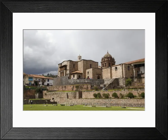 Framed Print : View over the Qorikancha and Santo Domingo church, Cuzco, UNESCO World Heritage Site, Peru, South America Framed Print : View over the Qorikancha and Santo Domingo church, Cuzco, UNESCO World Heritage Site, Peru, South America