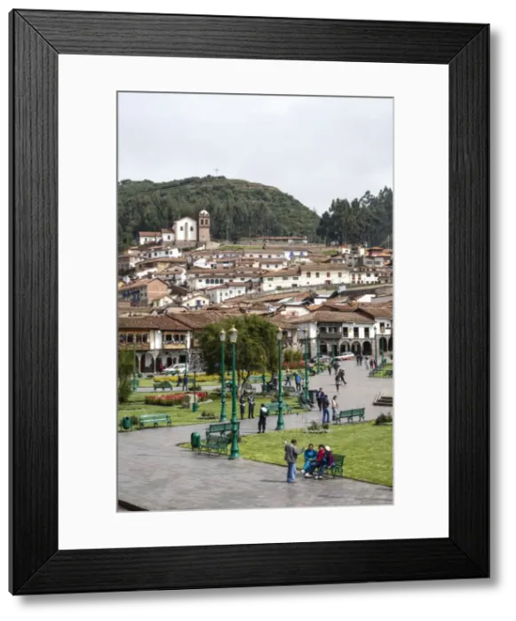 Framed Print : Plaza de Armas, Cuzco, UNESCO World Heritage Site, Peru, South America Framed Print : Plaza de Armas, Cuzco, UNESCO World Heritage Site, Peru, South America