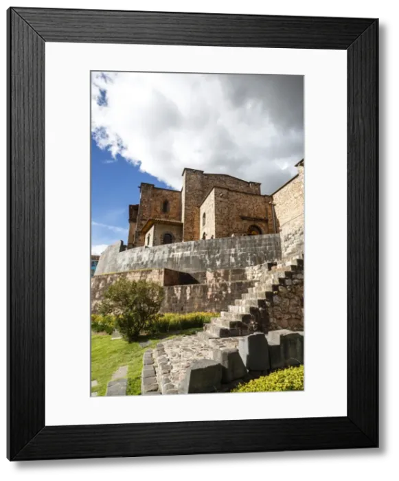 Framed Print : View over the Qorikancha and Santo Domingo church, Cuzco, UNESCO World Heritage Site, Peru, South America Framed Print : View over the Qorikancha and Santo Domingo church, Cuzco, UNESCO World Heritage Site, Peru, South America