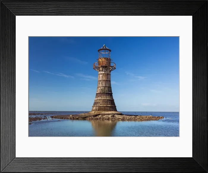 Framed Print : Whiteford Lighthouse, Whiteford Sands, Gower, Wales, United Kingdom, Europe Framed Print : Whiteford Lighthouse, Whiteford Sands, Gower, Wales, United Kingdom, Europe
