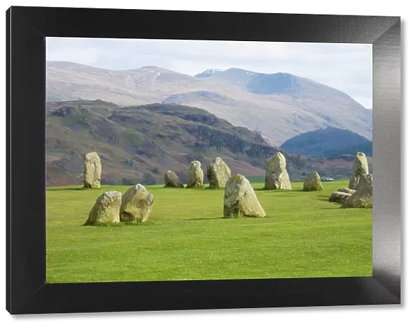 Castlerigg Stone Circle, Keswick, Lake District National Park, Cumbria, England, United Kingdom, Europe