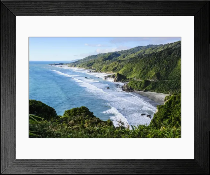 Framed Print : The untouched west coast of South Island between Greymouth and Westport, West Coast, South Island, New Zealand, Pacific Framed Print : The untouched west coast of South Island between Greymouth and Westport, West Coast, South Island, New Zealand, Pacific