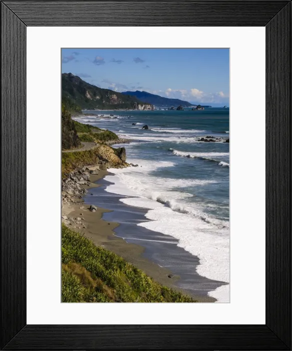 Framed Print : The untouched west coast of South Island between Greymouth and Westport, West Coast, South Island, New Zealand, Pacific Framed Print : The untouched west coast of South Island between Greymouth and Westport, West Coast, South Island, New Zealand, Pacific