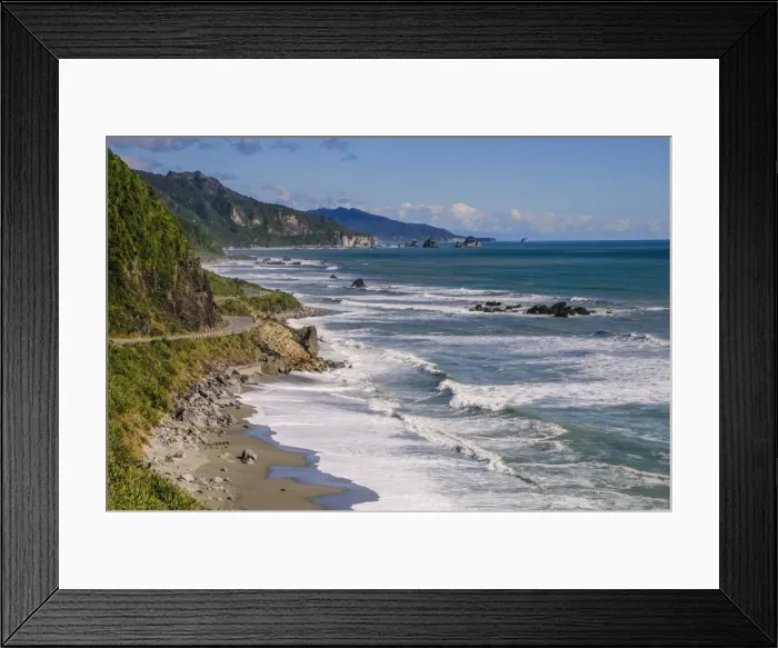Framed Print : The untouched west coast of South Island between Greymouth and Westport, West Coast, South Island, New Zealand, Pacific Framed Print : The untouched west coast of South Island between Greymouth and Westport, West Coast, South Island, New Zealand, Pacific