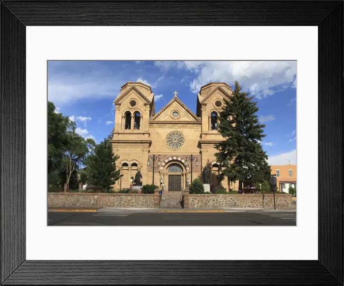 Framed Print : St. Francis Cathedral (Basilica of St. Francis of Assisi), Santa Fe, New Mexico, United States of America, North America Framed Print : St. Francis Cathedral (Basilica of St. Francis of Assisi), Santa Fe, New Mexico, United States of America, North America