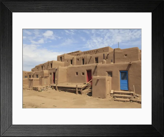 Framed Print : Taos Pueblo, UNESCO World Heritage Site, Taos, New Mexico, United States of America, North America Framed Print : Taos Pueblo, UNESCO World Heritage Site, Taos, New Mexico, United States of America, North America