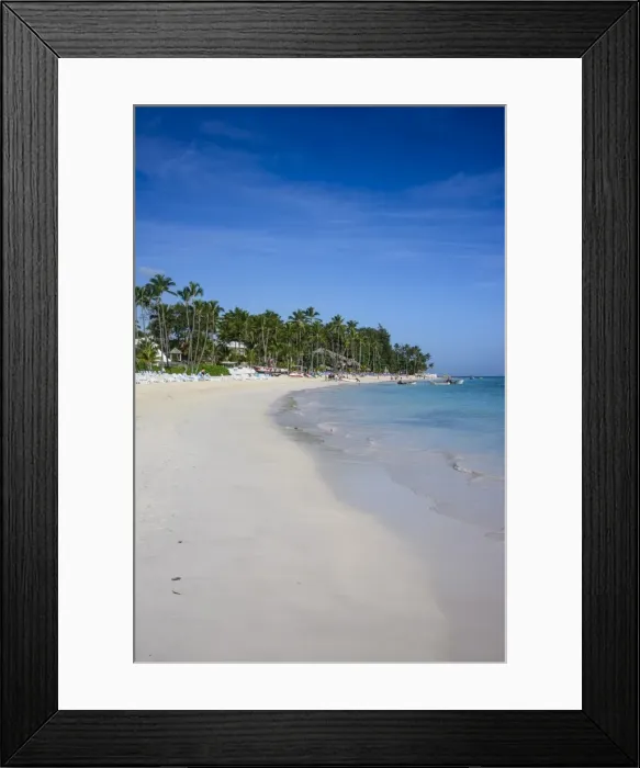 Framed Print : Beach of Bavaro, Punta Cana, Dominican Republic, West Indies, Caribbean, Central America Framed Print : Beach of Bavaro, Punta Cana, Dominican Republic, West Indies, Caribbean, Central America