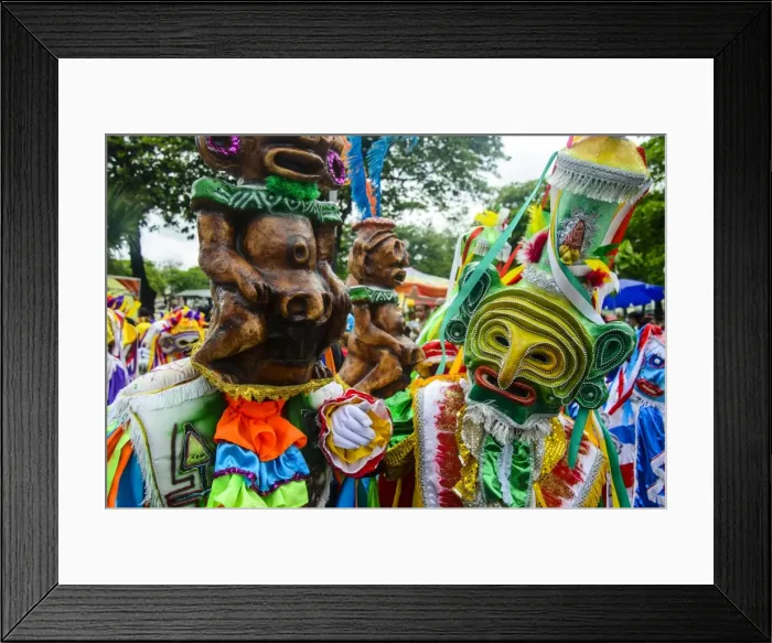 Framed Print : Colourful dressed participants in the Carneval (Carnival) in Santo Domingo, Dominican Republic, West Indies, Caribbean, Central America Framed Print : Colourful dressed participants in the Carneval (Carnival) in Santo Domingo, Dominican Republic, West Indies, Caribbean, Central America