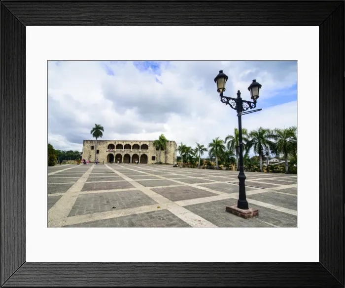 Framed Print : Mueso Alcazar de Colon on the Plaza Espagna, Old Town, UNESCO World Heritage Site, Santo Domingo, Dominican Republic, West Indies, Caribbean, Central America Framed Print : Mueso Alcazar de Colon on the Plaza Espagna, Old Town, UNESCO World Heritage Site, Santo Domingo, Dominican Republic, West Indies, Caribbean, Central America