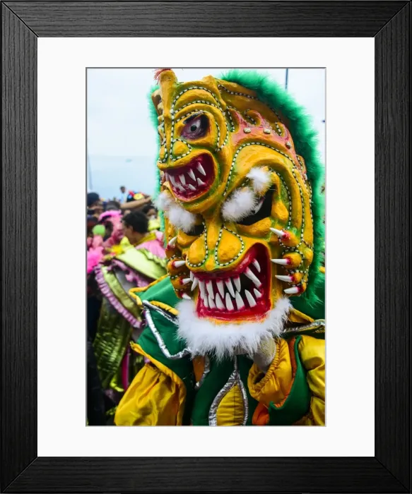 Framed Print : Colourful dressed masked man in the Carneval (Carnival) in Santo Domingo, Dominican Republic, West Indies, Caribbean, Central America Framed Print : Colourful dressed masked man in the Carneval (Carnival) in Santo Domingo, Dominican Republic, West Indies, Caribbean, Central America