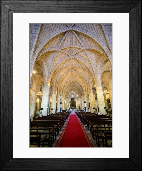 Framed Print : Interior of the Cathedral Primada de America, Old Town, UNESCO World Heritage Site, Santo Domingo, Dominican Republic, West Indies, Caribbean, Central America Framed Print : Interior of the Cathedral Primada de America, Old Town, UNESCO World Heritage Site, Santo Domingo, Dominican Republic, West Indies, Caribbean, Central America