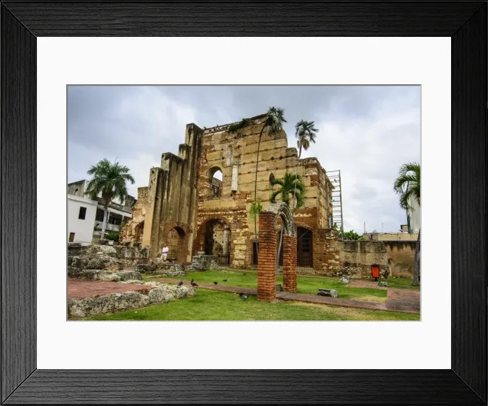 Framed Print : Ruins of the hospital of San Nicolas de Bari, Old Town, UNESCO World Heritage Site, Santo Domingo, Dominican Republic, West Indies, Caribbean, Central America Framed Print : Ruins of the hospital of San Nicolas de Bari, Old Town, UNESCO World Heritage Site, Santo Domingo, Dominican Republic, West Indies, Caribbean, Central America