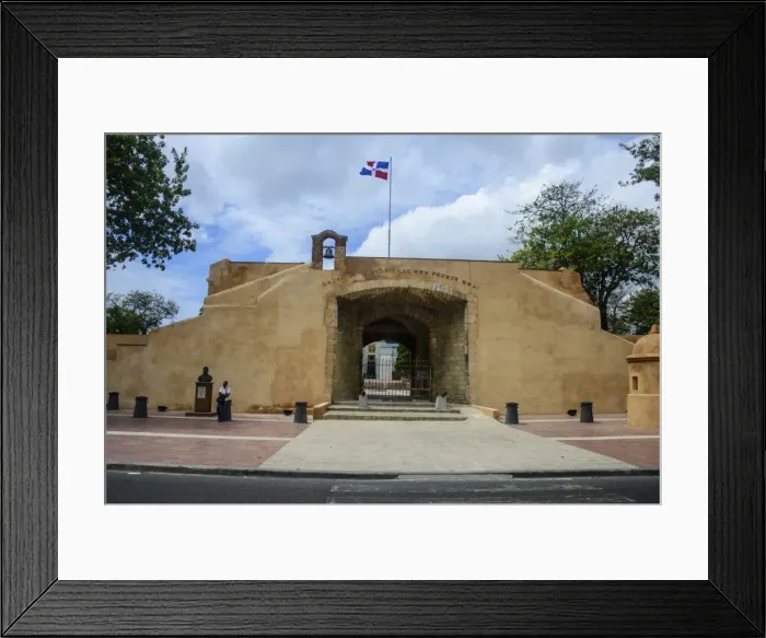 Framed Print : Puerto dal Conde, Old Town, UNESCO World Heritage Site, Santo Domingo, Dominican Republic, West Indies, Caribbean, Central America Framed Print : Puerto dal Conde, Old Town, UNESCO World Heritage Site, Santo Domingo, Dominican Republic, West Indies, Caribbean, Central America
