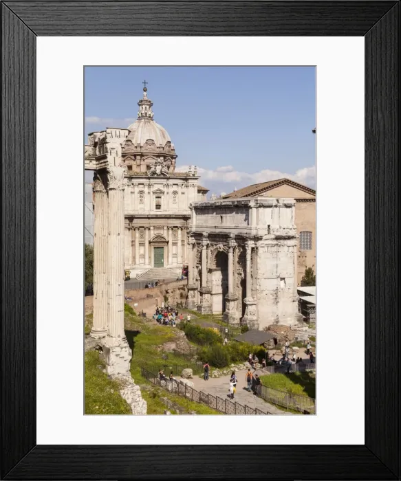 Framed Print : The Roman Forum (Foro Romano), Rome, Lazio, Italy, Europe Framed Print : The Roman Forum (Foro Romano), Rome, Lazio, Italy, Europe