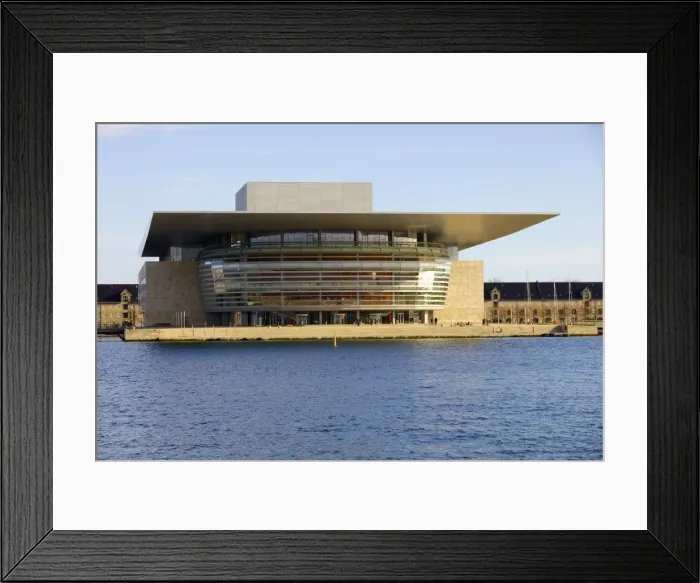 Framed Print : Copenhagens Opera House by architect Henning Larsen, Copenhagen, Denmark, Scandinavia, Europe Framed Print : Copenhagens Opera House by architect Henning Larsen, Copenhagen, Denmark, Scandinavia, Europe