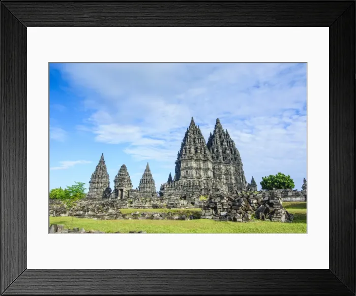 Framed Print : The Prambanan Temple complex, UNESCO World Heritage Site, Java, Indonesia, Southeast Asia, Asia Framed Print : The Prambanan Temple complex, UNESCO World Heritage Site, Java, Indonesia, Southeast Asia, Asia
