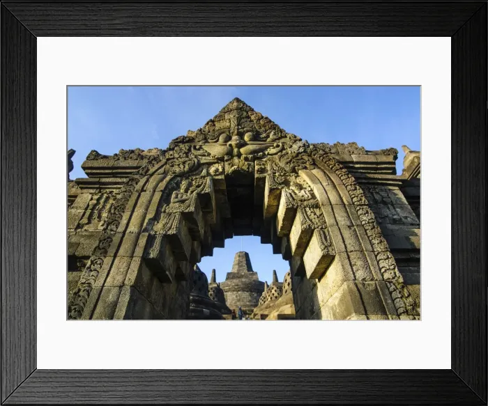 Framed Print : Entrance gate to the temple complex of Borobodur, UNESCO World Heritage Site, Java, Indonesia, Southeast Asia, Asia Framed Print : Entrance gate to the temple complex of Borobodur, UNESCO World Heritage Site, Java, Indonesia, Southeast Asia, Asia