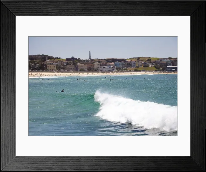 Framed Print : Bondi Beach, Sydney, New South Wales, Australia, Pacific
