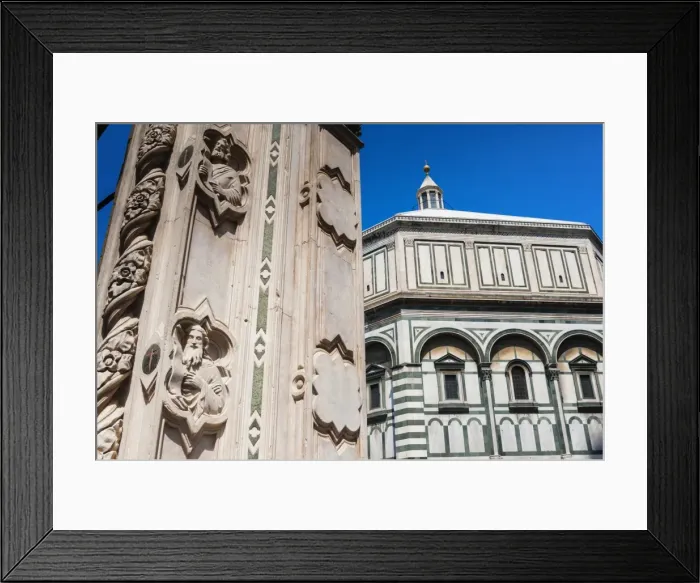 Framed Print : Exterior of the Baptistery, Piazza del Duomo, UNESCO World Heritage Site, Florence (Firenze), Tuscany, Italy, Europe Framed Print : Exterior of the Baptistery, Piazza del Duomo, UNESCO World Heritage Site, Florence (Firenze), Tuscany, Italy, Europe