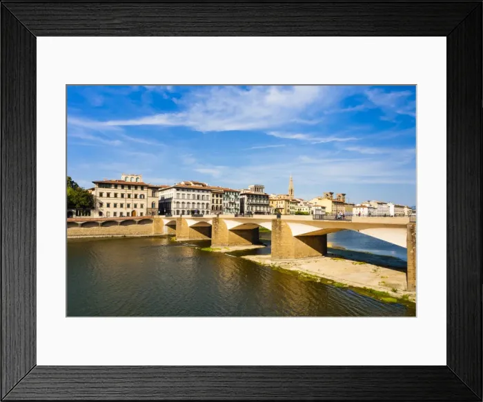 Framed Print : Ponte alla Carraia over the Arno River, Florence, UNESCO World Heritage Site, Tuscany, Italy, Europe Framed Print : Ponte alla Carraia over the Arno River, Florence, UNESCO World Heritage Site, Tuscany, Italy, Europe