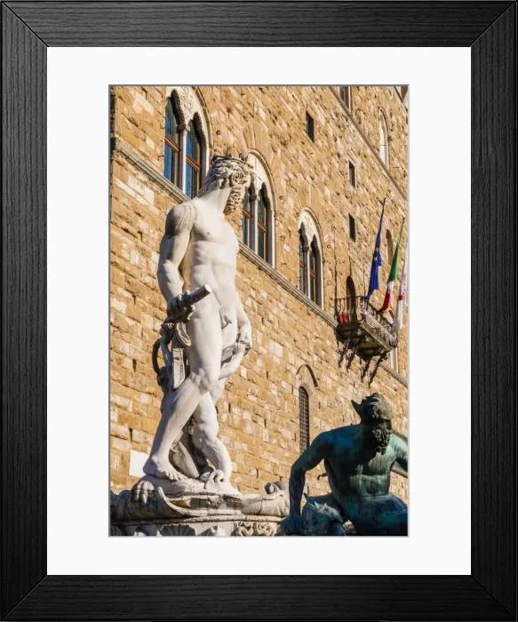 Framed Print : Fountain of Neptune (Biancone), Florence (Firenze), UNESCO World Heritage Site, Tuscany, Italy, Europe Framed Print : Fountain of Neptune (Biancone), Florence (Firenze), UNESCO World Heritage Site, Tuscany, Italy, Europe