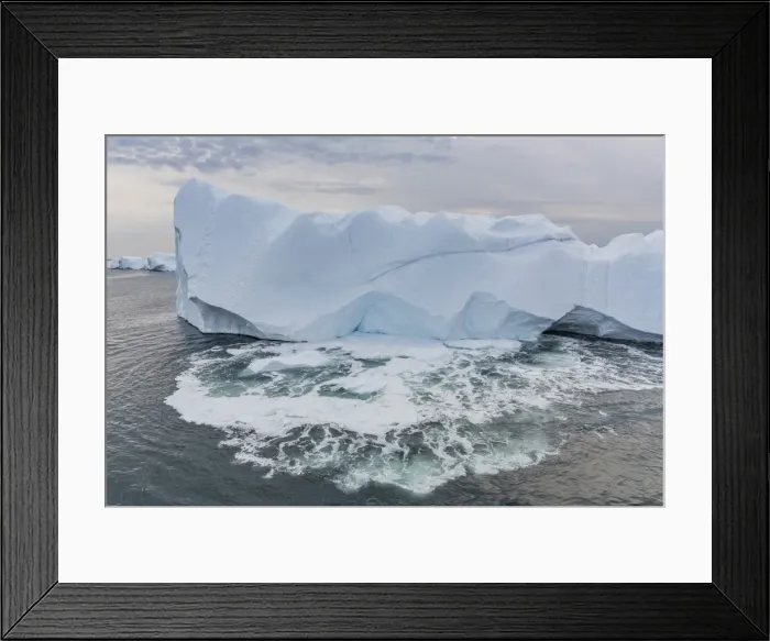 Framed Print : Huge icebergs calving from the Ilulissat Glacier, UNESCO World Heritage Site, Ilulissat, Greenland, Polar Regions Framed Print : Huge icebergs calving from the Ilulissat Glacier, UNESCO World Heritage Site, Ilulissat, Greenland, Polar Regions