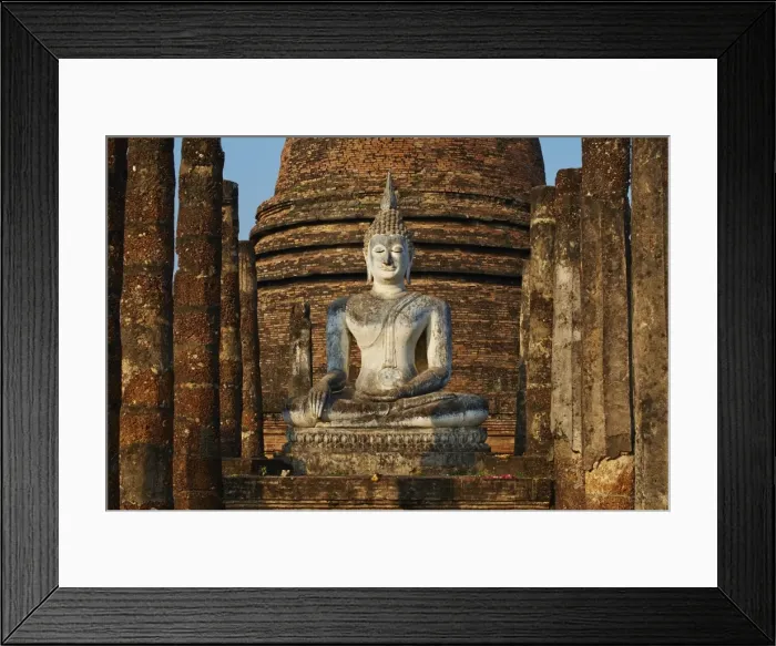 Framed Print : Wat Sa Sri, Sukhothai Historical Park, UNESCO World Heritage Site, Sukhothai, Thailand, Southeast Asia, Asia Framed Print : Wat Sa Sri, Sukhothai Historical Park, UNESCO World Heritage Site, Sukhothai, Thailand, Southeast Asia, Asia