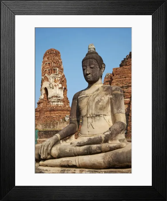 Framed Print : Buddha statue, Wat Mahatat, Ayutthaya Historical Park, UNESCO World Heritage Site, Ayutthaya, Thailand, Southeast Asia, Asia Framed Print : Buddha statue, Wat Mahatat, Ayutthaya Historical Park, UNESCO World Heritage Site, Ayutthaya, Thailand, Southeast Asia, Asia
