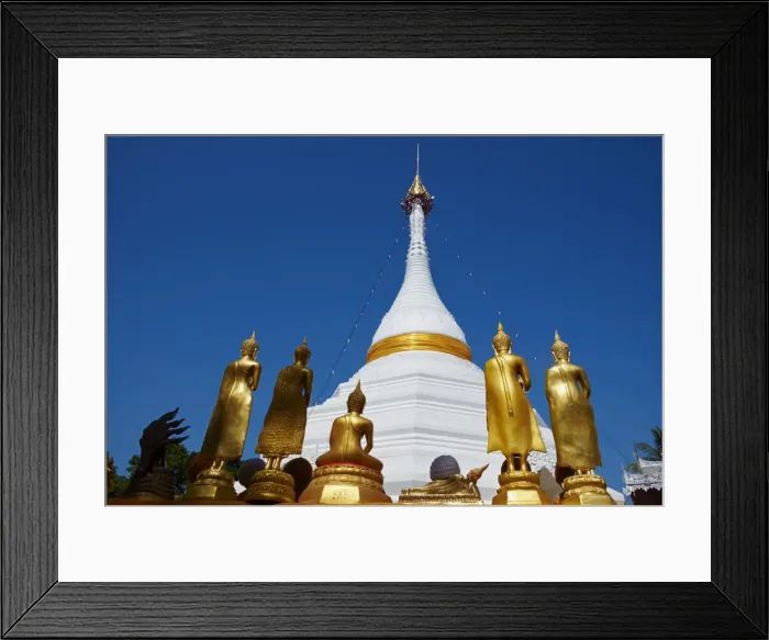 Framed Print : Wat Phra That Doi Kong Mu, Mae Hong Son, Thailand, Southeast Asia, Asia Framed Print : Wat Phra That Doi Kong Mu, Mae Hong Son, Thailand, Southeast Asia, Asia