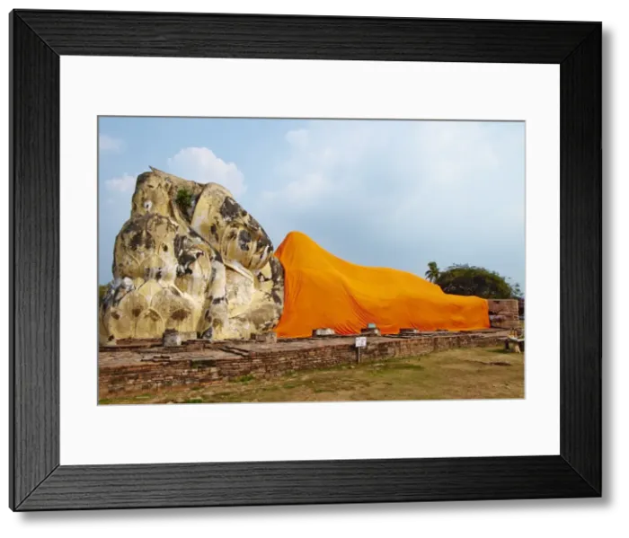 Framed Print : Sleeping Buddha, Wat Lokaya Sutha, Ayutthaya Historical Park, UNESCO World Heritage Site, Ayutthaya, Thailand, Southeast Asia, Asia Framed Print : Sleeping Buddha, Wat Lokaya Sutha, Ayutthaya Historical Park, UNESCO World Heritage Site, Ayutthaya, Thailand, Southeast Asia, Asia