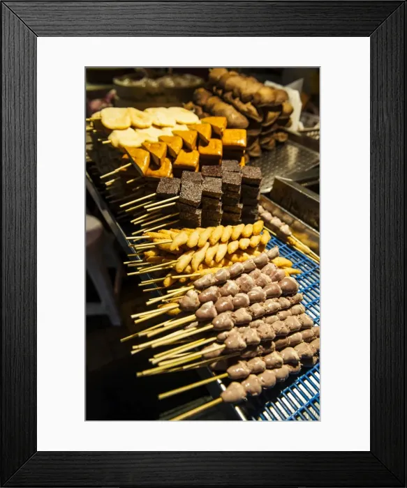 Framed Print : Tofu for sale, Shilin Night Market, Taipei, Taiwan, Asia Framed Print : Tofu for sale, Shilin Night Market, Taipei, Taiwan, Asia