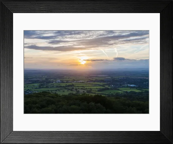 Framed Print : Severn Vale and Cleve Hill, part of the Cotswold Hill, Cheltenham, The Cotswolds, Gloucestershire, England, United Kingdom, Europe Framed Print : Severn Vale and Cleve Hill, part of the Cotswold Hill, Cheltenham, The Cotswolds, Gloucestershire, England, United Kingdom, Europe