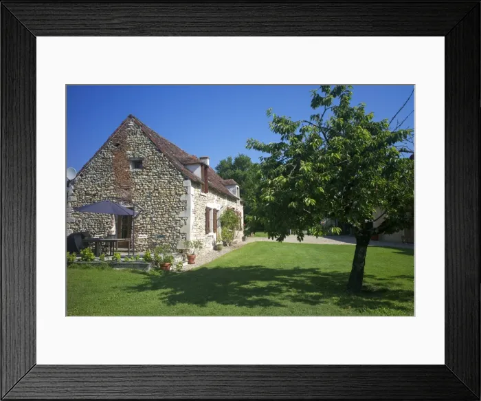 Framed Print : Holiday gite on a farm, Indre, Centre, France, Europe Framed Print : Holiday gite on a farm, Indre, Centre, France, Europe