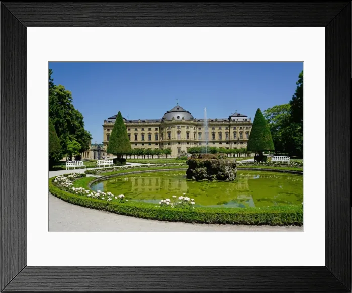 Framed Print : The Residence Palace, UNESCO World Heritage Site, Wurzburg, Bavaria, Germany, Europe Framed Print : The Residence Palace, UNESCO World Heritage Site, Wurzburg, Bavaria, Germany, Europe