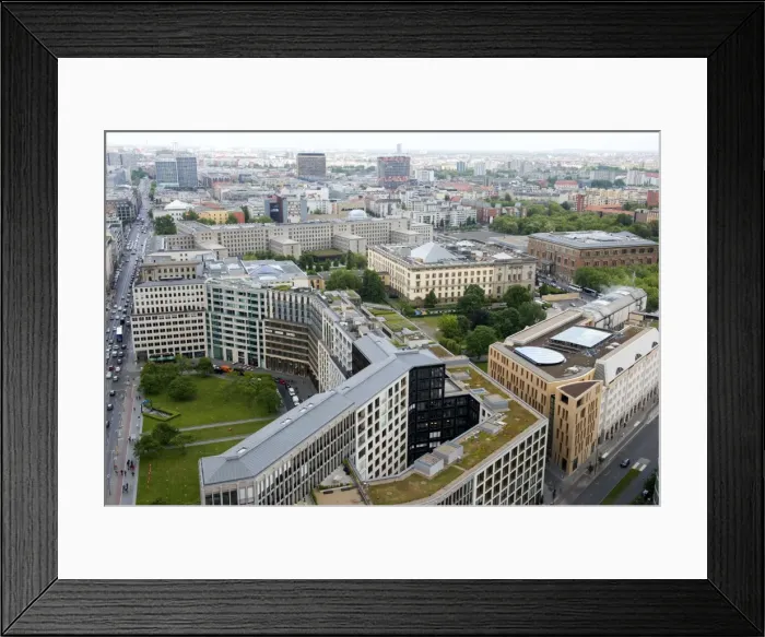 Framed Print : From the top of the Kollhoff building on Potsdamer Platz, Berlin, Germany, Europe Framed Print : From the top of the Kollhoff building on Potsdamer Platz, Berlin, Germany, Europe