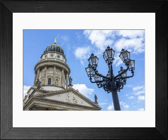 Framed Print : French Cathedral (Franzosischer Dom), Berlin, Germany, Europe Framed Print : French Cathedral (Franzosischer Dom), Berlin, Germany, Europe