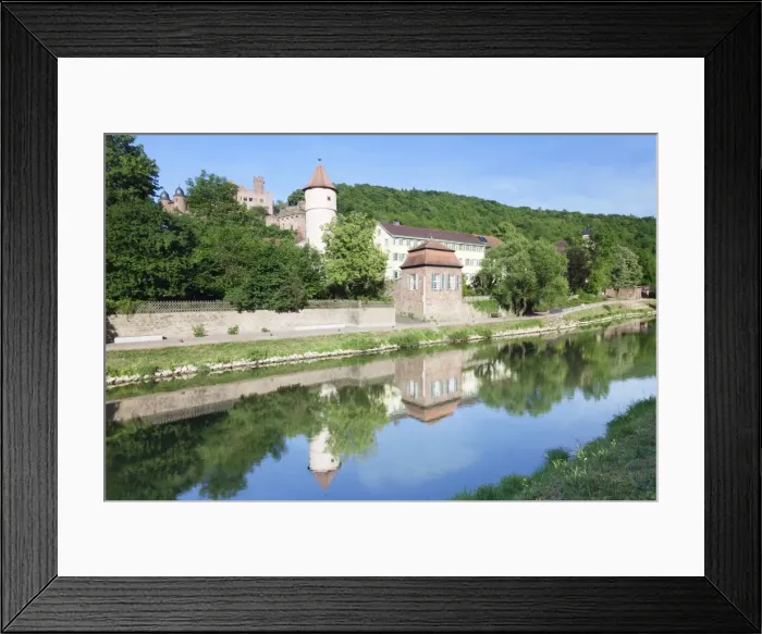 Framed Print : Roter Turm Tower, Wertheim Castle, Tauber River, Wertheim, Main Tauber District, Baden Wurttemberg, Germany, Europe Framed Print : Roter Turm Tower, Wertheim Castle, Tauber River, Wertheim, Main Tauber District, Baden Wurttemberg, Germany, Europe